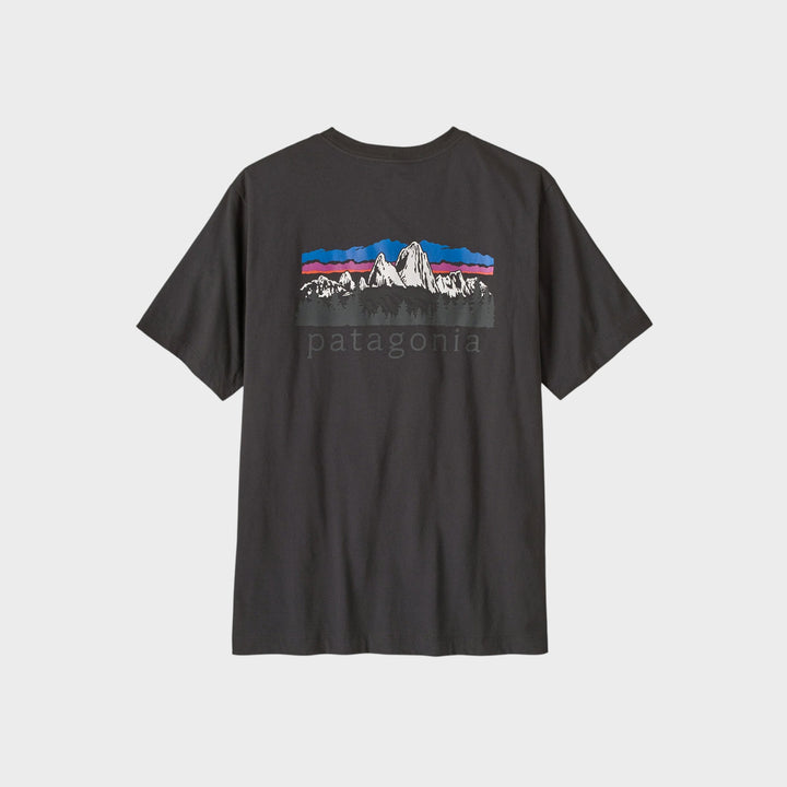 Patagonia Fitz Roy Foothills T-Shirt I Ink Black