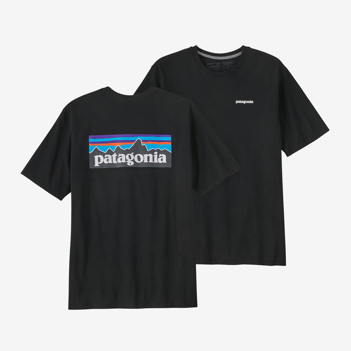 Patagonia P-6 Logo Responsibili T-shirt I Sort