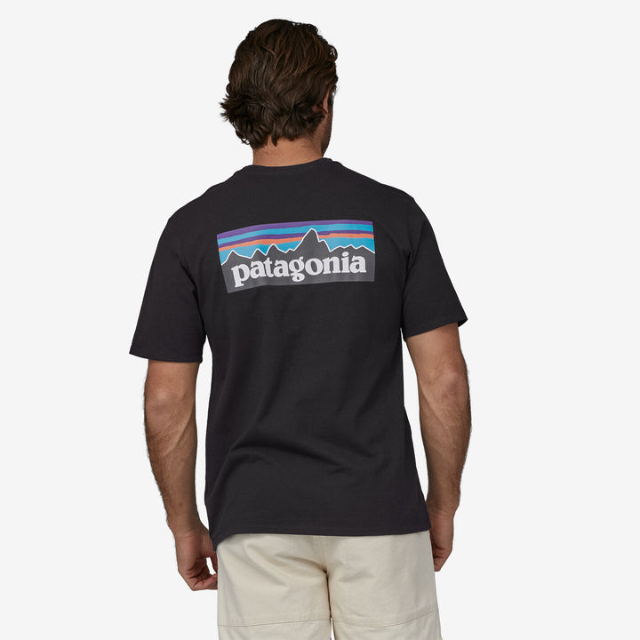 Patagonia P-6 Logo Responsibili T-shirt I Sort