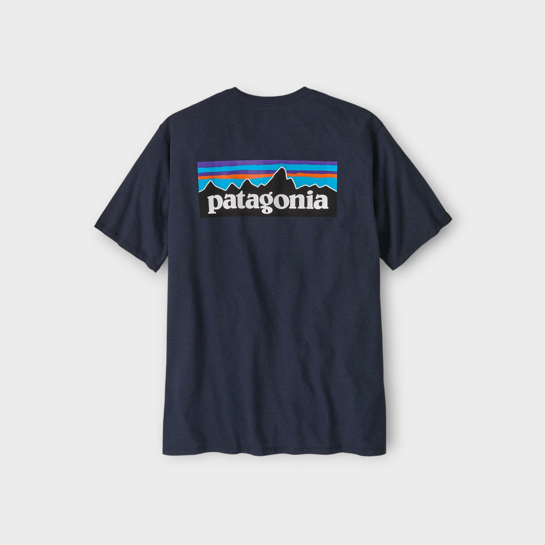 Patagonia P-6 Responsibili Logo T-Shirt I New Navy