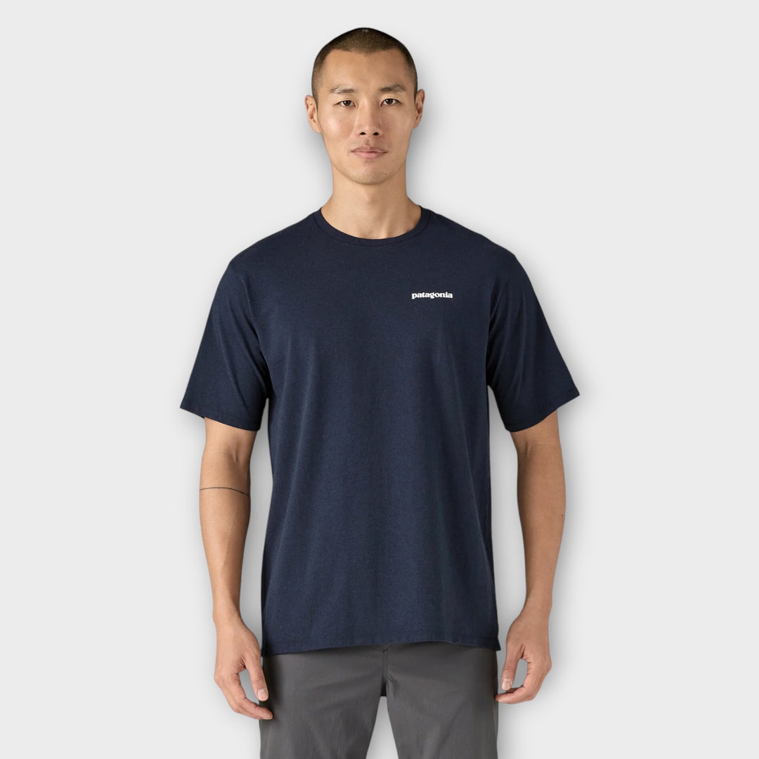 Patagonia P-6 Responsibili Logo T-Shirt I New Navy