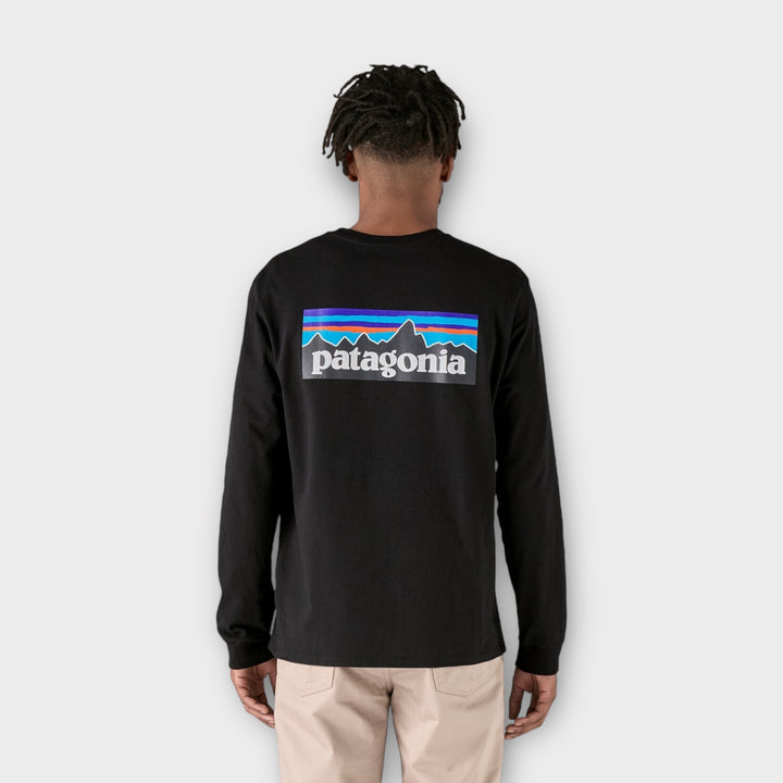 PATAGONIA RESPONSIBILI-T-SHIRT P-6 LOGO LANGÆRMET