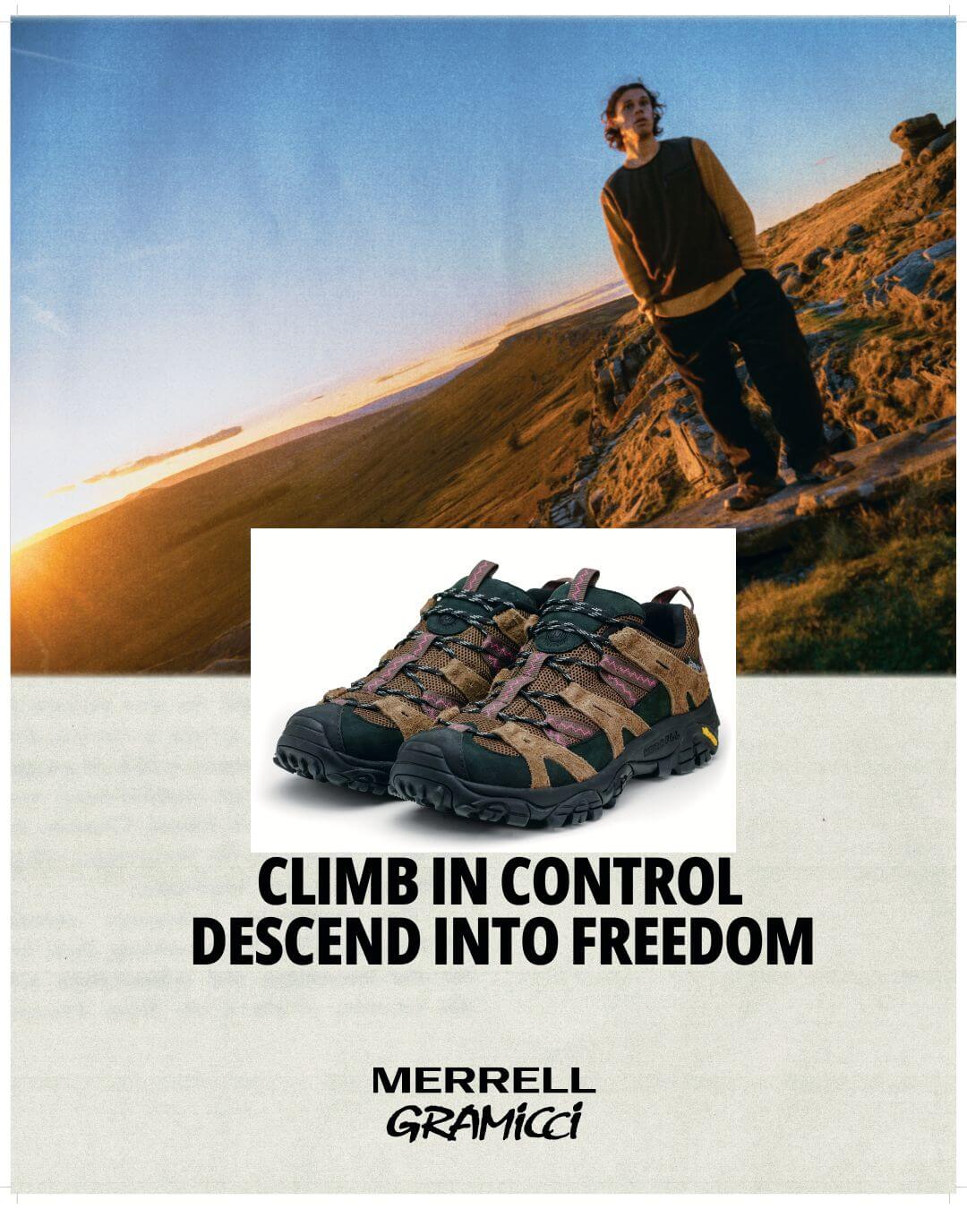 Merrell x Gramicci Moab 2 Siren In Dark Earth