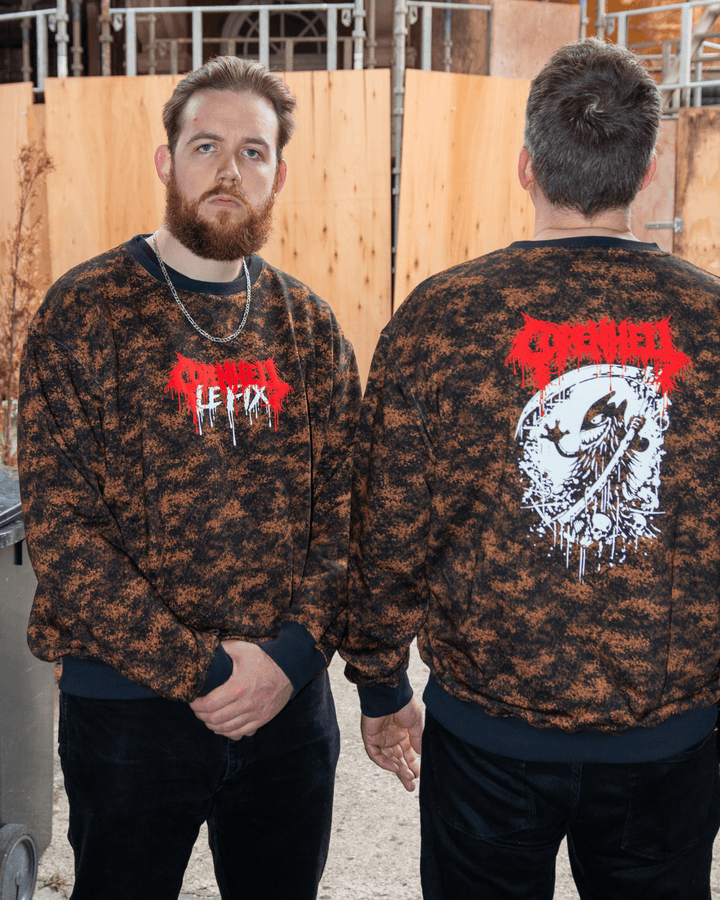Le Fix x Copenhell Crrewneck I Camo