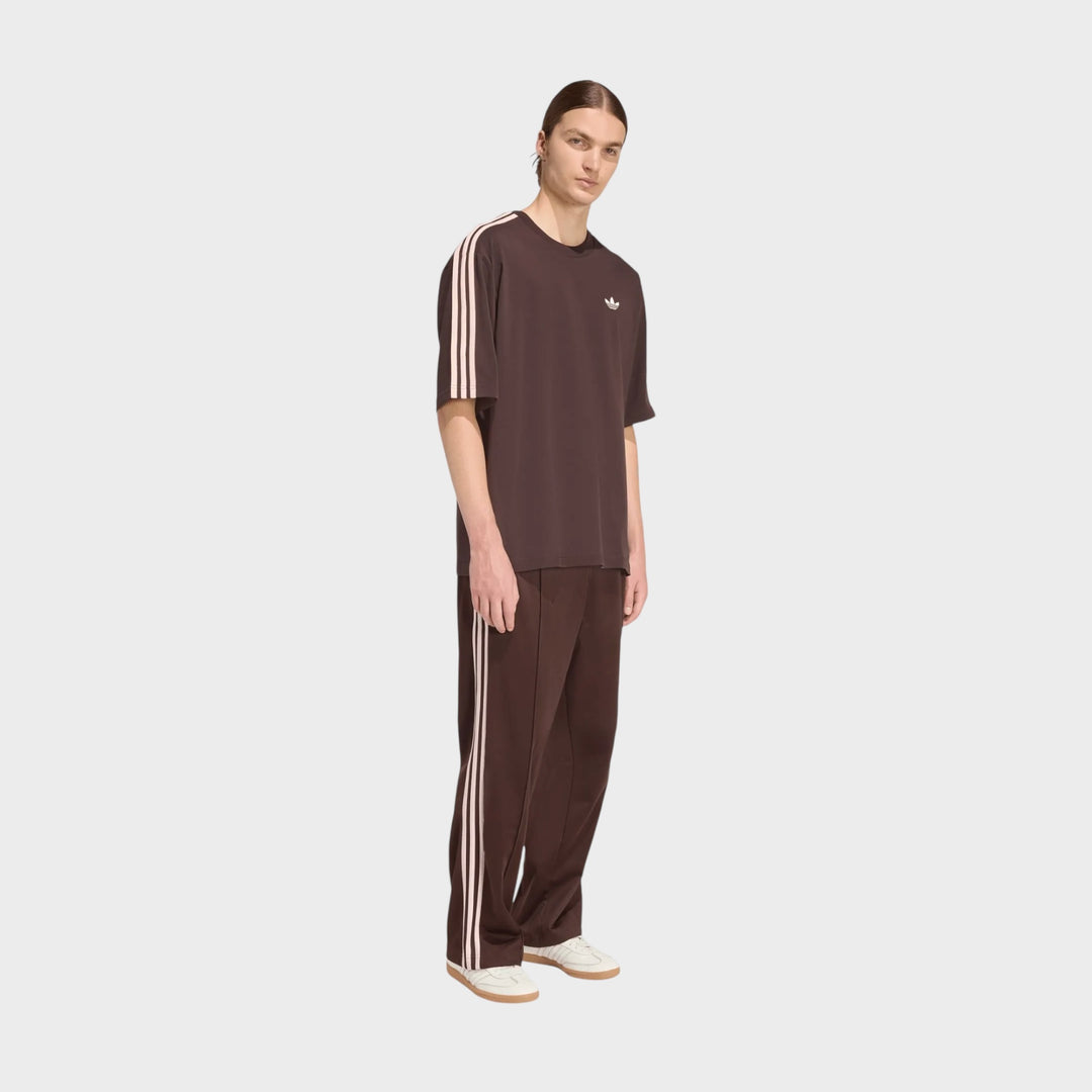 Adidas Baggy Trackpants I 	Aurora Coffee/Sandy Pink