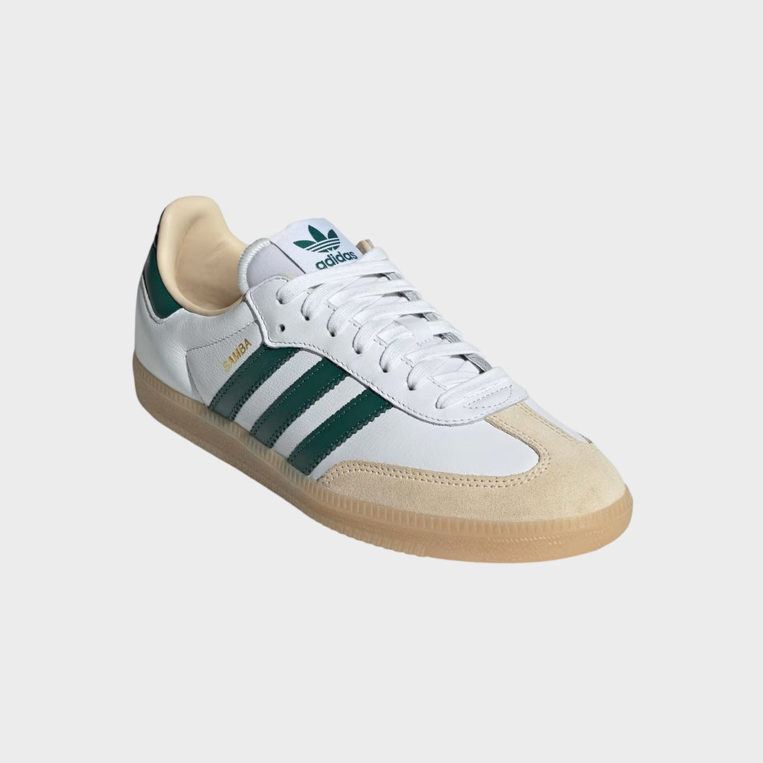 Adidas Samba OG I Cloud White/Collegiate Green/Gum
