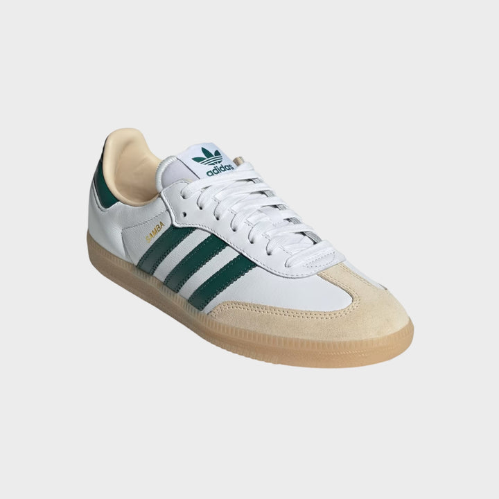 Adidas Samba OG I Cloud White/Collegiate Green/Gum