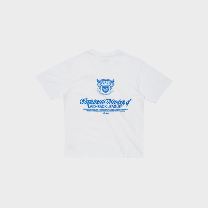 Edwin Laid-Back League T-shirt I Hvid