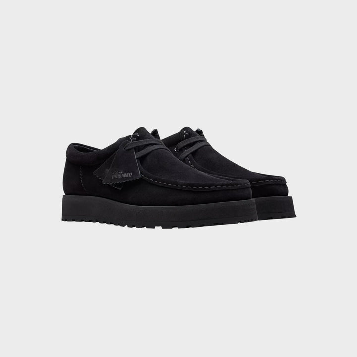 Clarks Walla Scout Lo I Black Suede