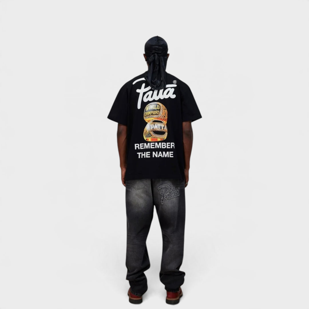 Patta Championship T-Shirt I Sort