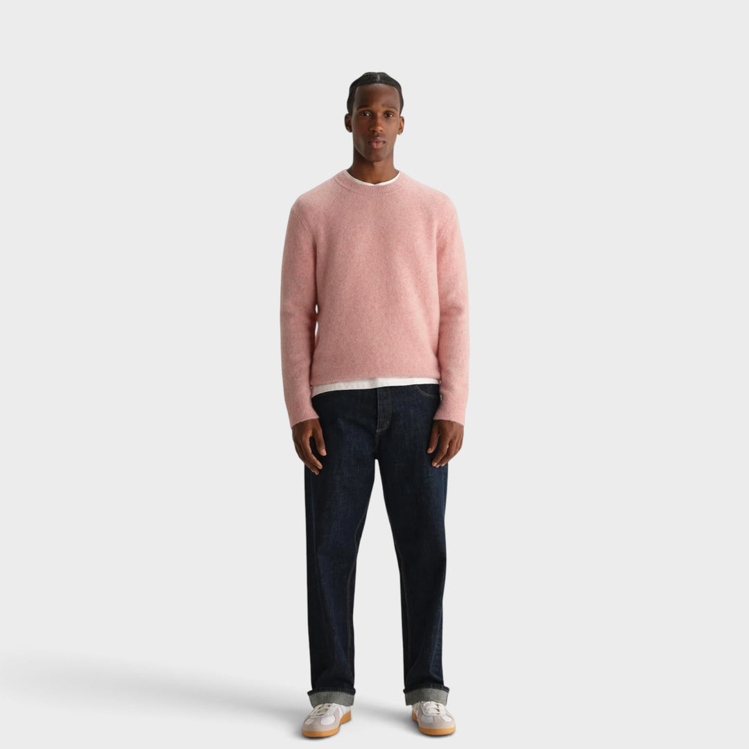 Wax London Wilde Fluffy Wool Crew I Pink