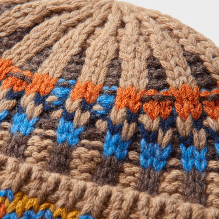 Ralph Lauren Fair Isle Beanie I Tan