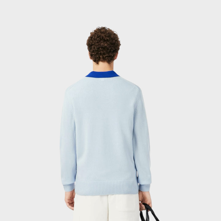 Lacoste Wool Crewneck Sweater I Light Blue