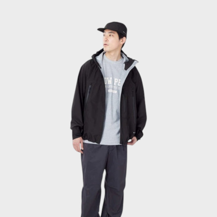 Snow Peak Gore-Tex Regnjakket I Sort