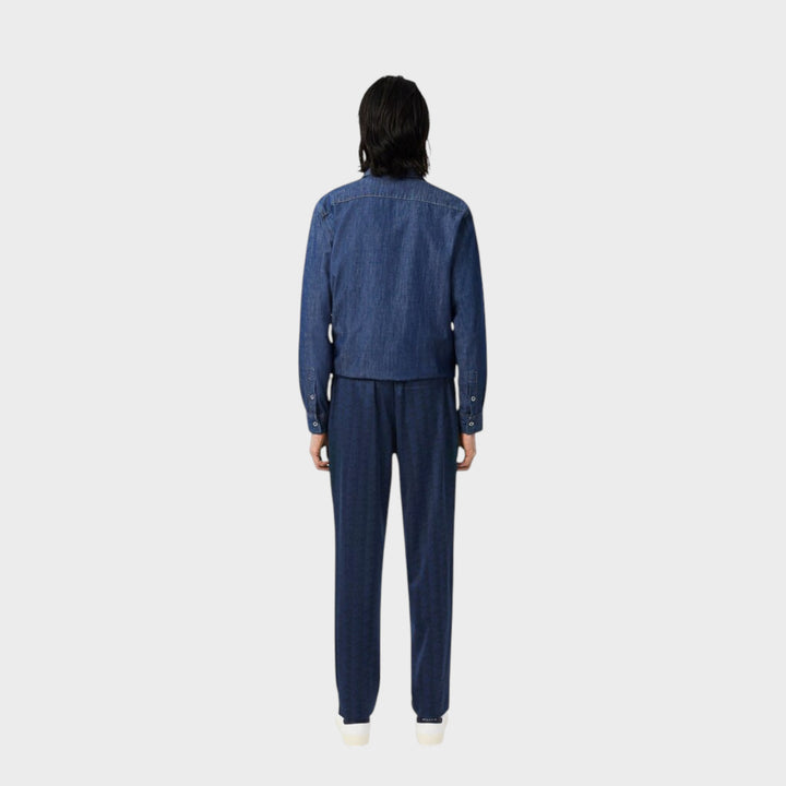Lacoste Monogram Jacquard Sweatpants I Navy
