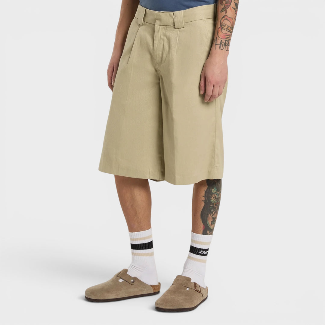 Dickies Hemp Twill 13 Inch Work Shorts I Khaki