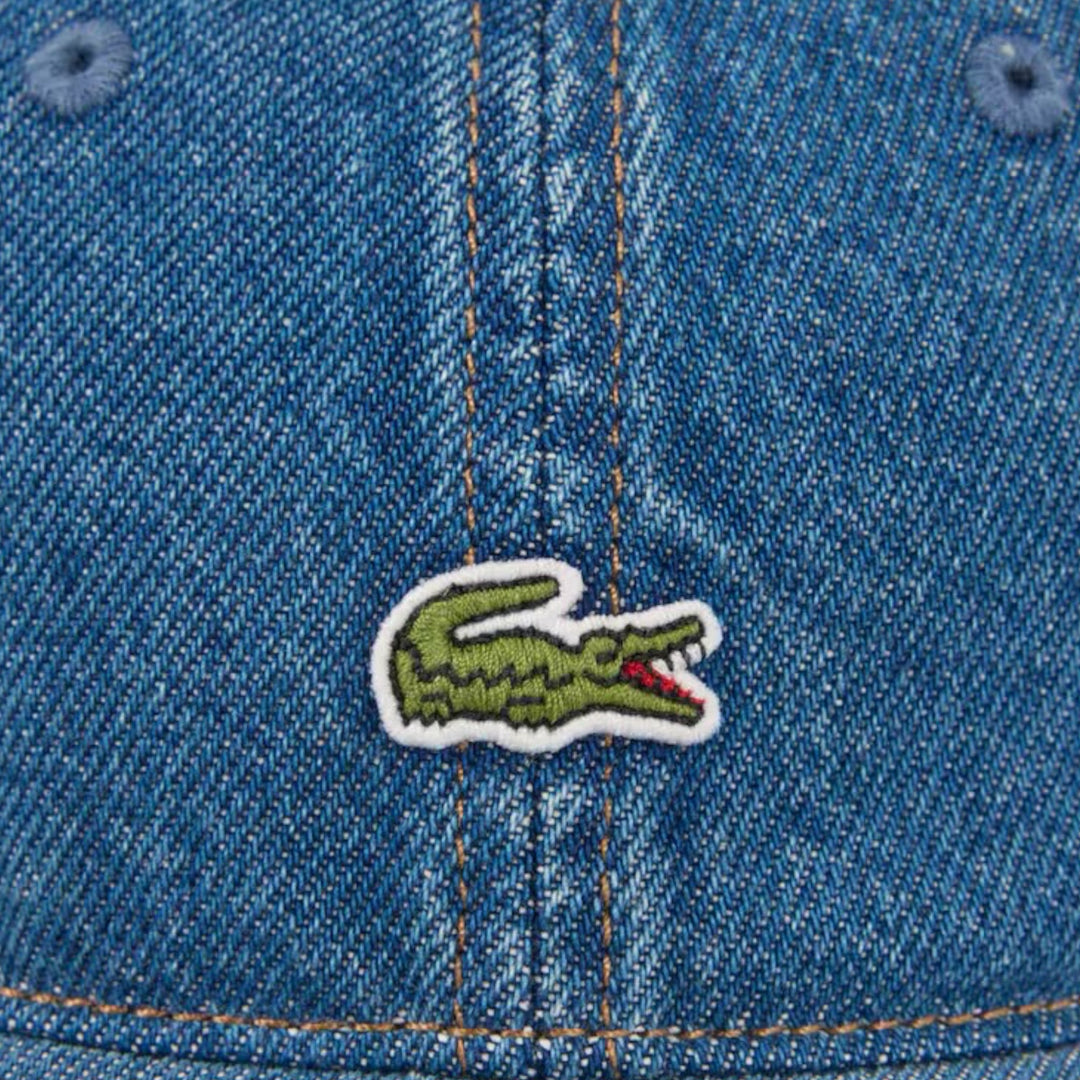 Lacoste Cotton Denim Kasket I Blue