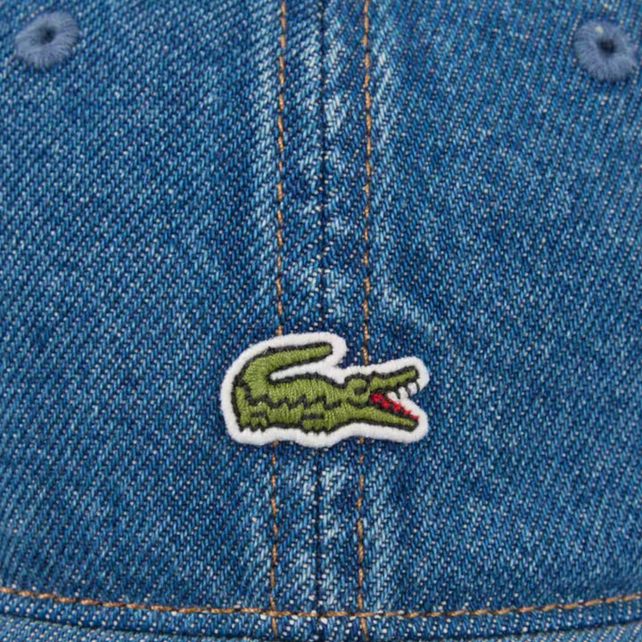 Lacoste Cotton Denim Kasket I Blue