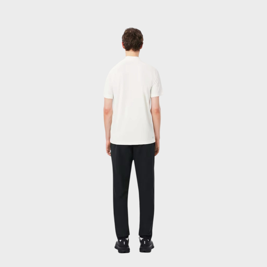 Lacoste Water-Repellent Trim Accent Sport Track Pants I Black