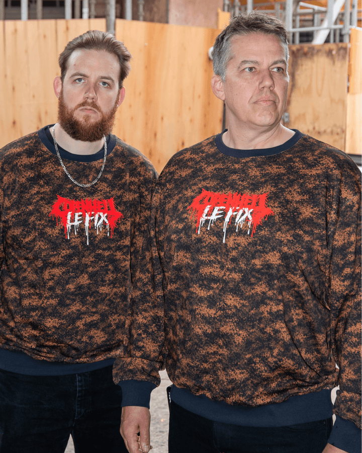 Le Fix x Copenhell Crrewneck I Camo