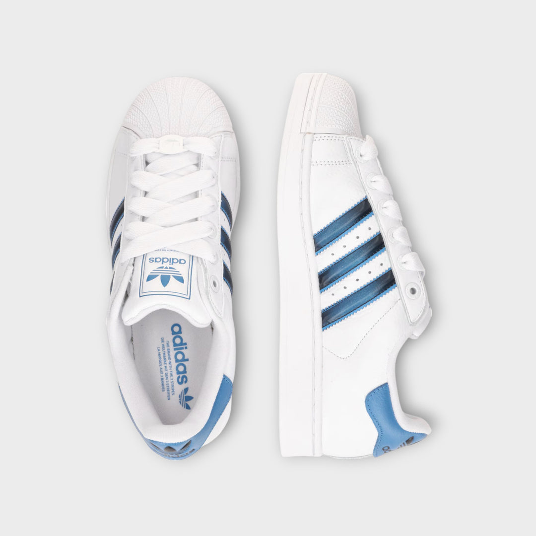 Adidas Originals Superstar II - Hvid/Blå/Sort