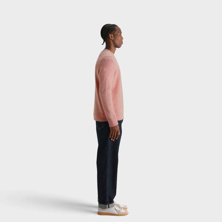 Wax London Wilde Fluffy Wool Crew I Pink