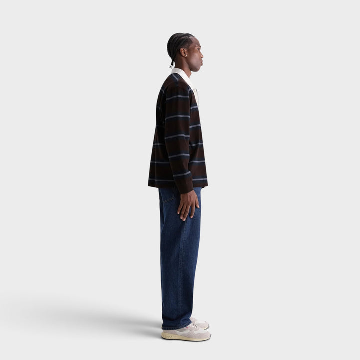 Wax London Rowhill Rugby Polo I Mirror Stripe