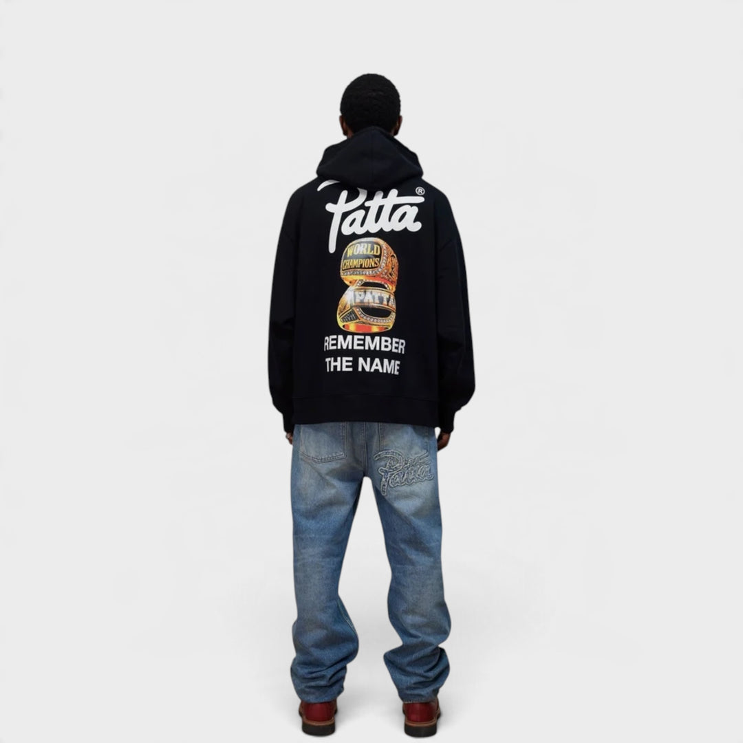 Patta Championship Hoodie I Sort