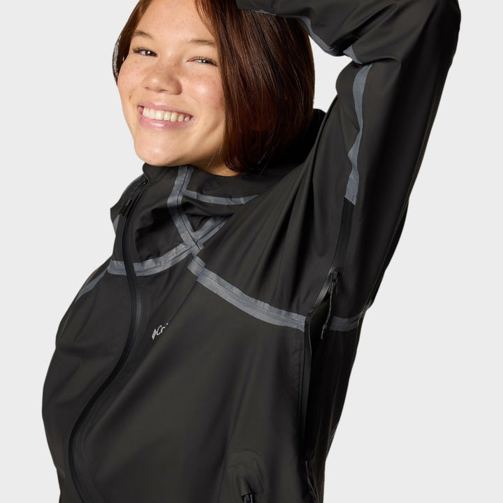 Columbia Reign No Shine™ Waterproof Jakke I Sort