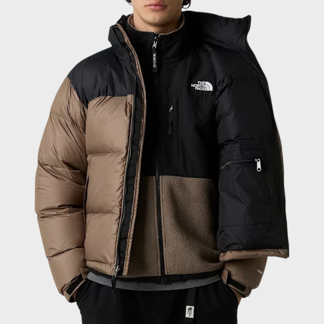 The North Face 96 Retro Nuptse Jakke I Mocha Brown