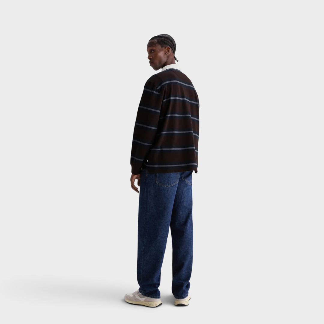 Wax London Rowhill Rugby Polo I Mirror Stripe