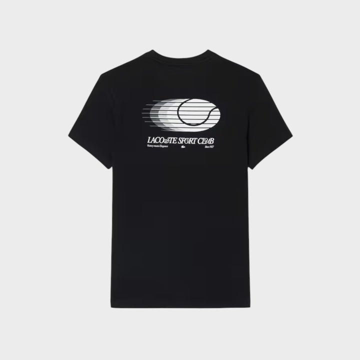Lacoste Printed Sport T-shirt I Sort