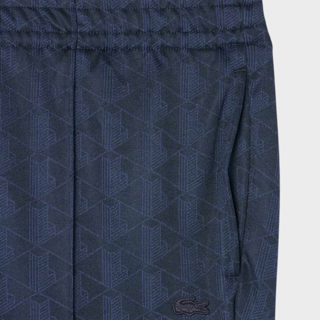 Lacoste Monogram Jacquard Sweatpants I Navy