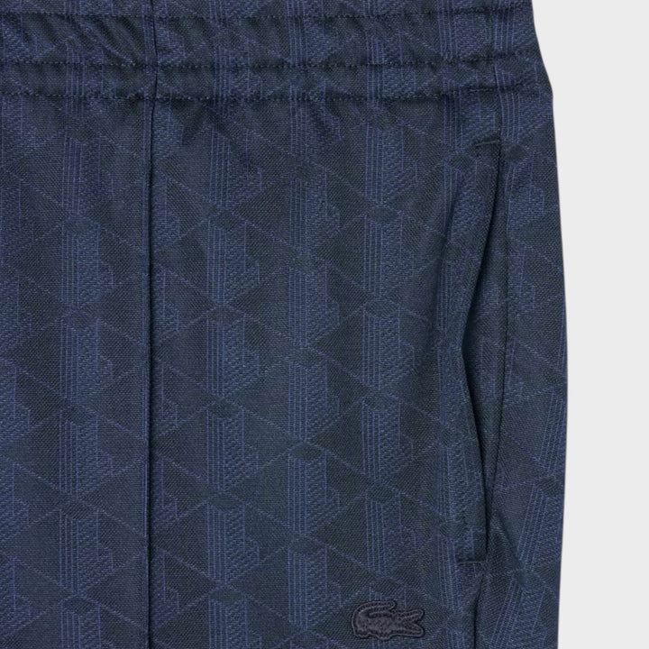 Lacoste Monogram Jacquard Sweatpants I Navy
