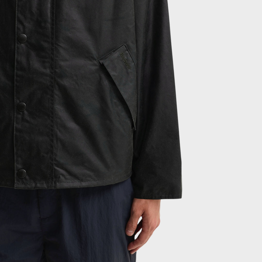 Barbour OS Transport Wax Jakke I Sage