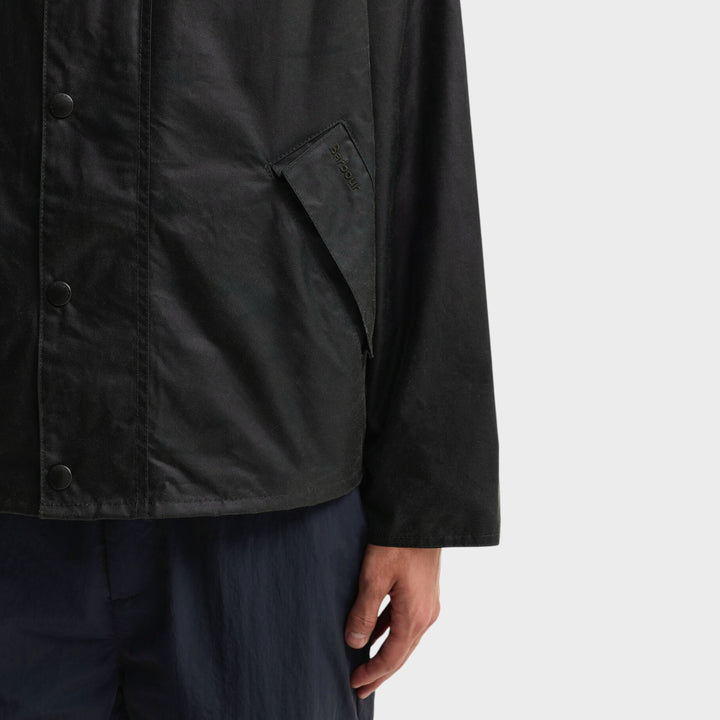 Barbour OS Transport Wax Jakke I Sage
