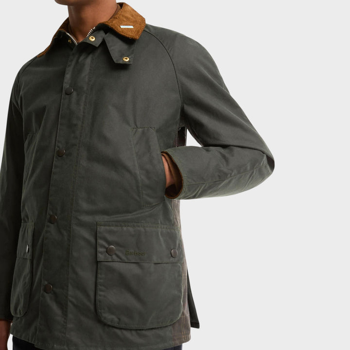 Barbour Icons Ashby Wax Jakke I Sage