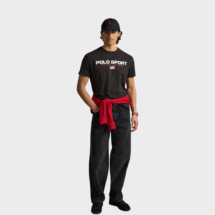 POLO SPORT RF JERSEY T-SHIRT I Sort