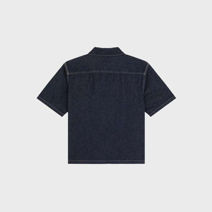 Dickies Denim Kortærmet Skjorte I Navy
