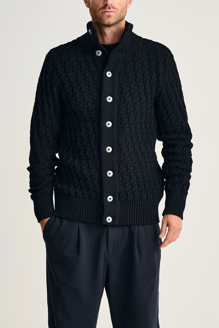 S.N.S HERNING Stark Cardigan I Sort