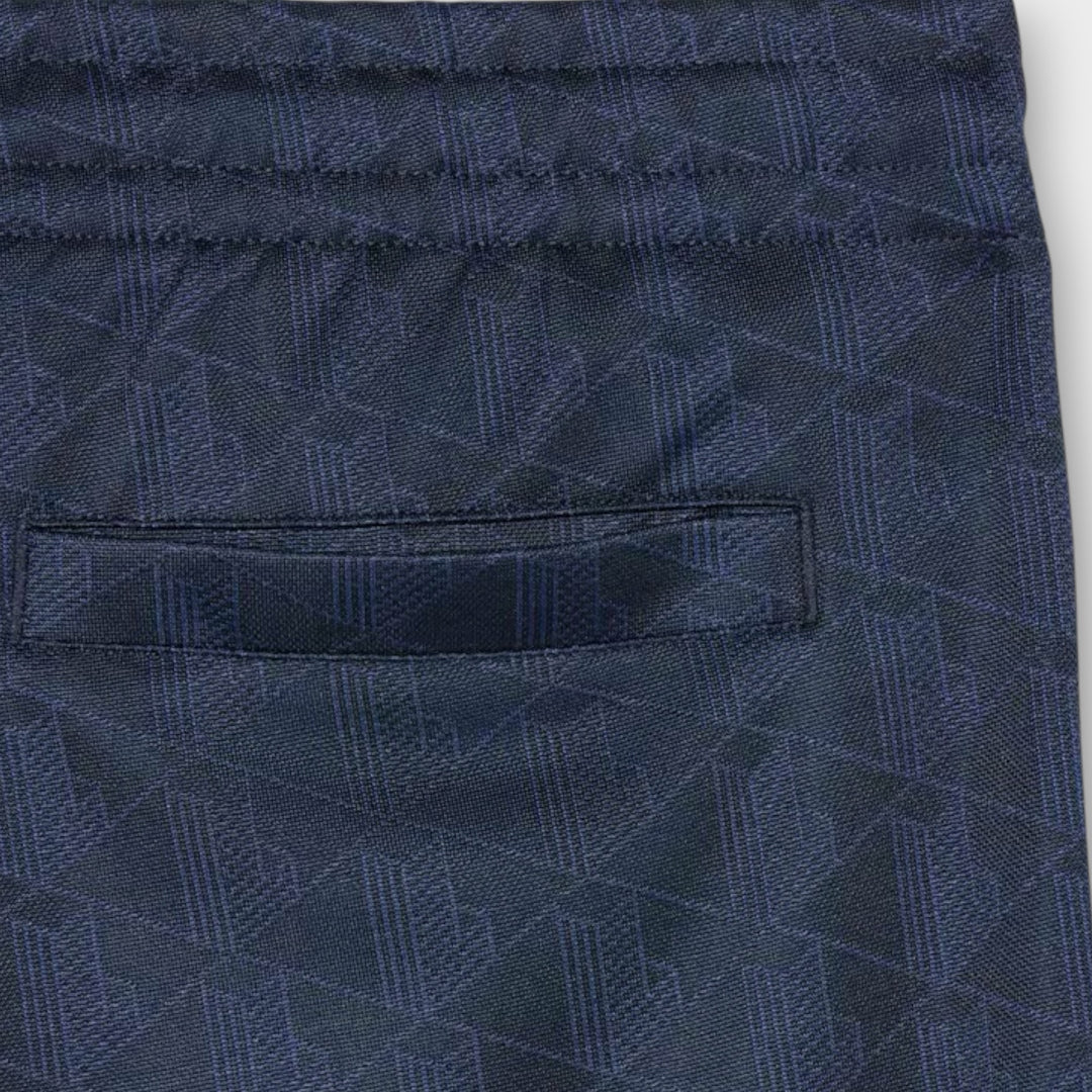 Lacoste Monogram Jacquard Sweatpants I Navy