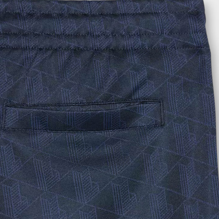 Lacoste Monogram Jacquard Sweatpants I Navy