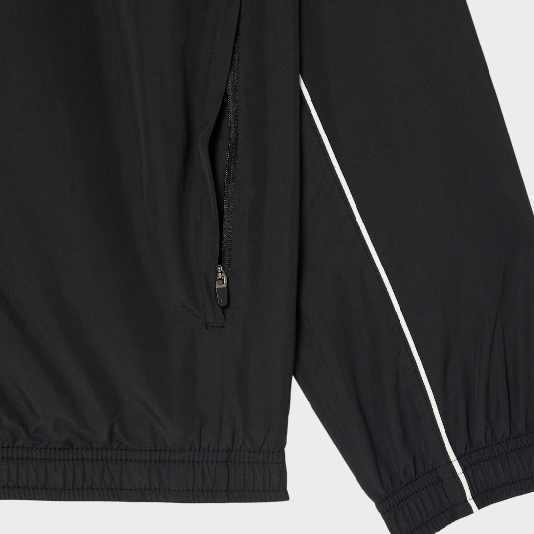 Lacoste Sport Water-Repellent Trim Accent Track Jacket I Sort