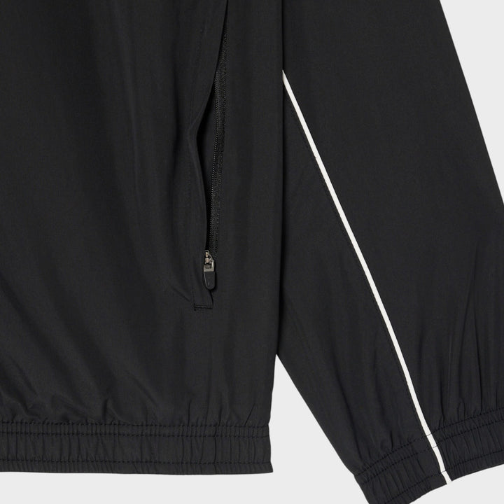 Lacoste Sport Water-Repellent Trim Accent Track Jacket I Sort