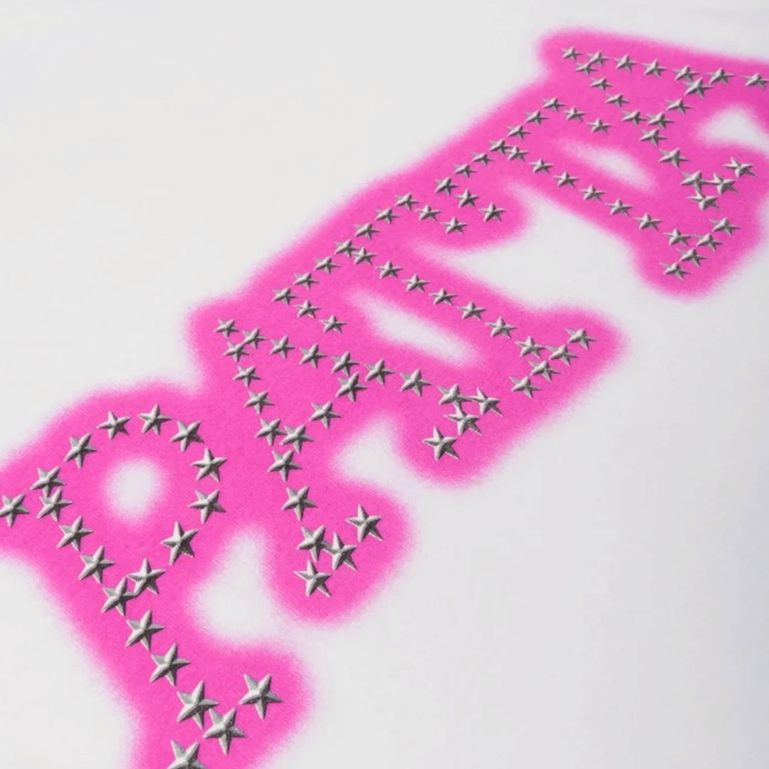 Patta Studs T-Shirt I Hvid/Pink