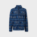 Columbia Helvetia II Printed Half Snap Fleece I Multi Blå