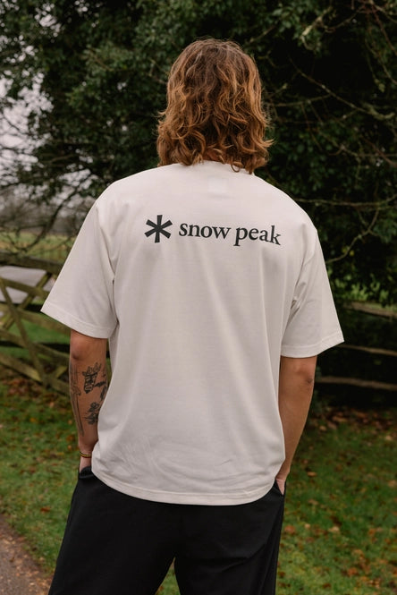 Snow Peak Back Logo T-shirt I Off White