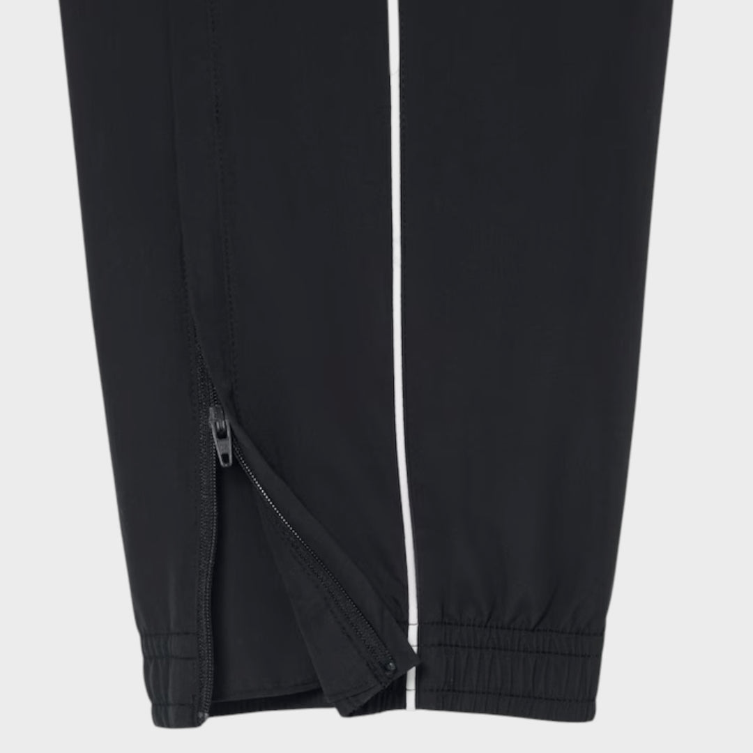 Lacoste Water-Repellent Trim Accent Sport Track Pants I Black