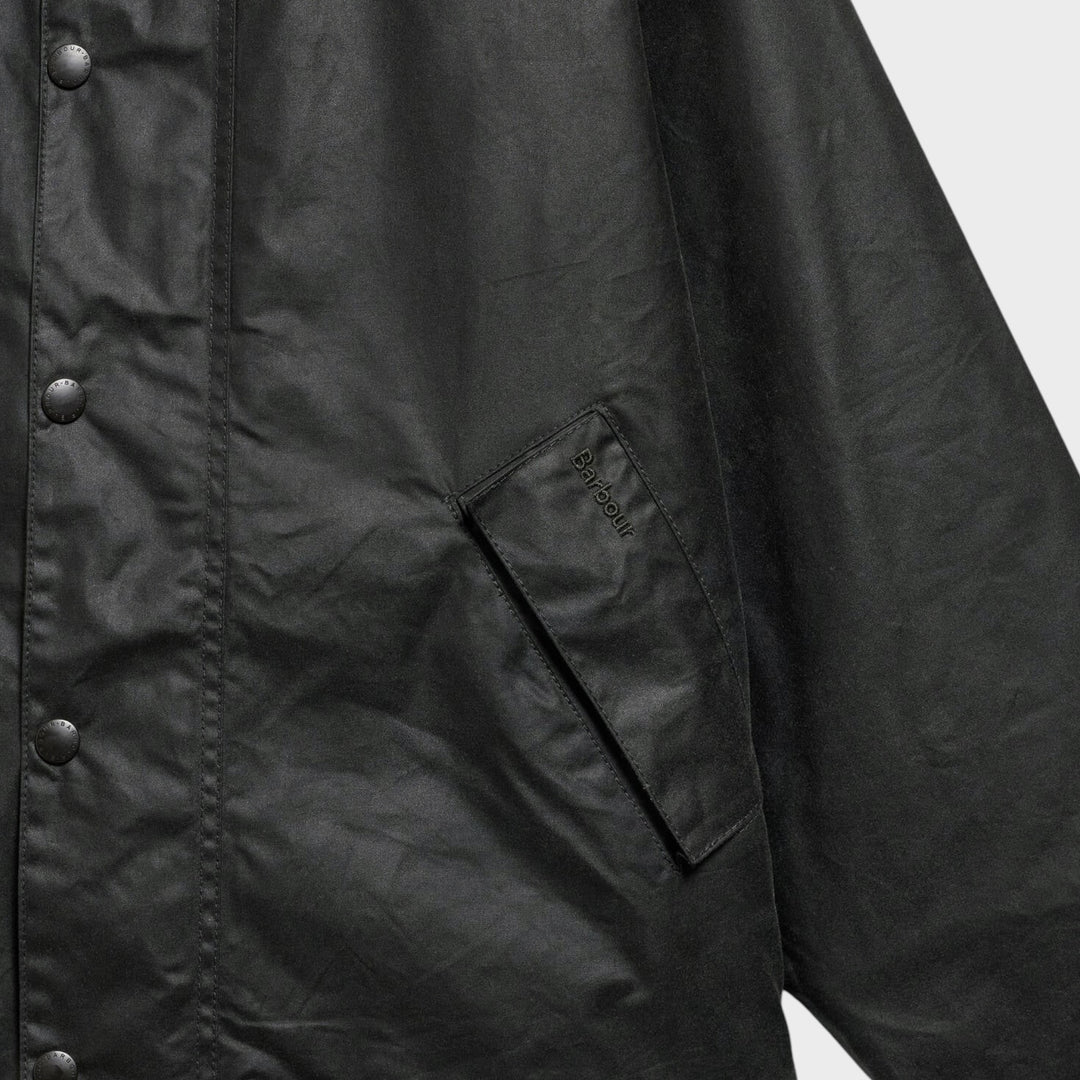 Barbour OS Transport Wax Jakke I Sage