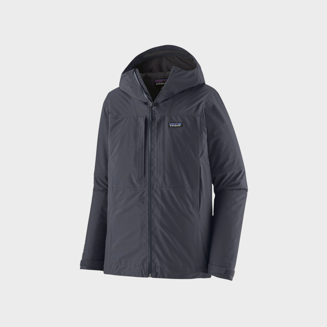 Patagonia insulated boulder fork Regnjakke I Smoulder Blue